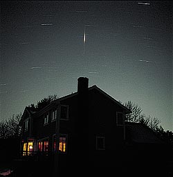 Iridium flare in satellite number 35